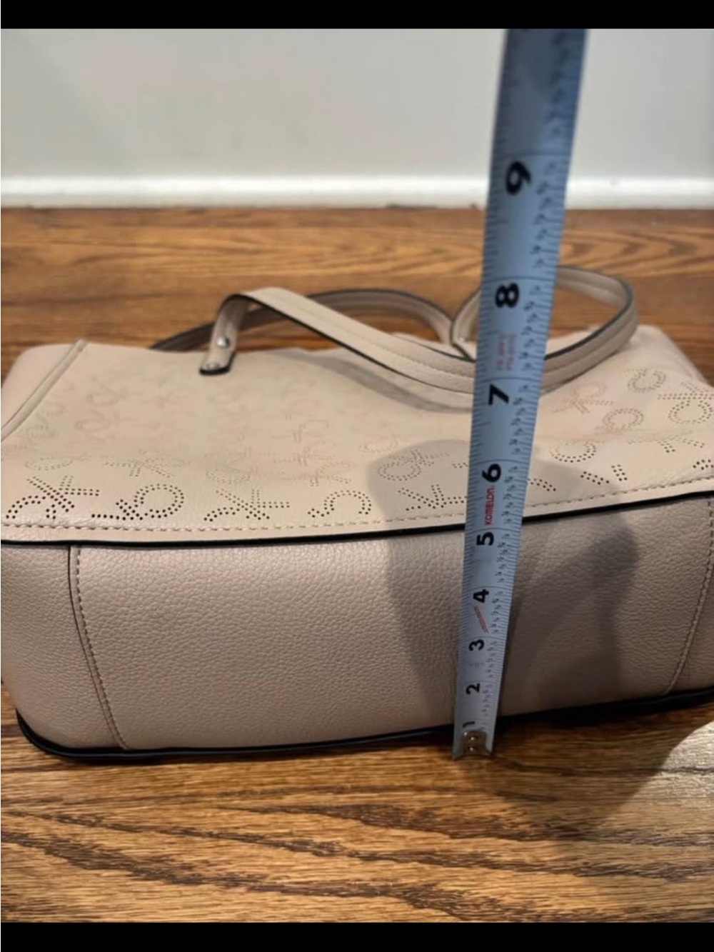 Calvin Klein Blush Beige Tote with Signature Logo - Picture 7 of 7